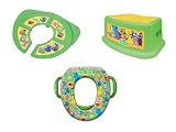 Sesame Street Soft Potty, Travel and Step Stool Combo Set, Framed Friends