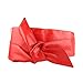 Nanxson Womens Bowknot Leather Wide Waist Band Self Tie Obi Cinch Belt PDW0009