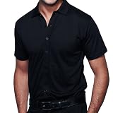 Henbury Full Button Polo Shirt (4830)