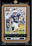 2007 Topps Draft Picks & Prospects Paul Poluszny Penn State Football Rookie Card #110 - Mint Condition - In Protective Display Case!