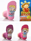 4 prs Ladies novelty Gripper Socks