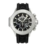 Chase-Durer Mens 380.2BB-RUBB Firestorm Chronograph Stainless Steel Rubber Strap Watch by Chase-Durer