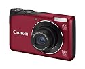 Canon  - PowerShot A2200 - Appareil Photo Num&eacute;rique - 14,1 Mpix - Mode "Smart Auto" - Rouge