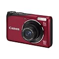 Canon PowerShot A2200 Digitalkamera (14,1 Megapixel, 4-fach opt, Zoom, 6,9 cm (2,7 Zoll) Display) rot
