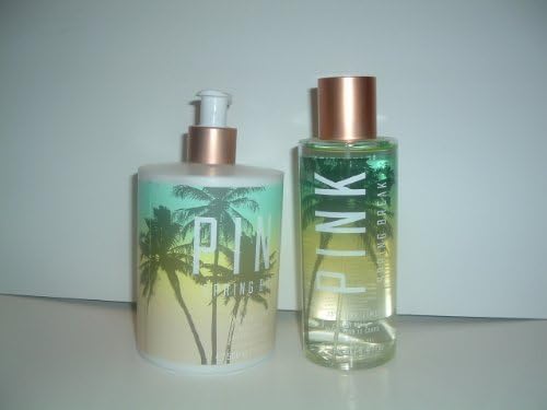 VICTORIAS SECRET PINK BODY MIST AND BODY LOTION~~JASMINE LIME