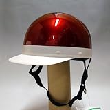 半キャップヘルメットTH-34 MRE メタリックレッド
