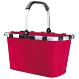 Carry Bag - Reisenthel Germany Collapsible Bag or Market Basket, SolidRed