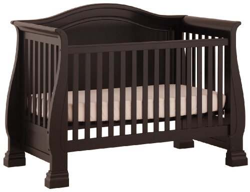 Status Series 500 Stages Convertible Crib, Rubbled Black