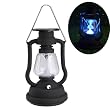 Solar Power Lantern Antique Light Lamp 7 LED Garden Light Lamp Black Solar Power Lantern Antique Light Lamp 7 LED Garden Light Lamp Black