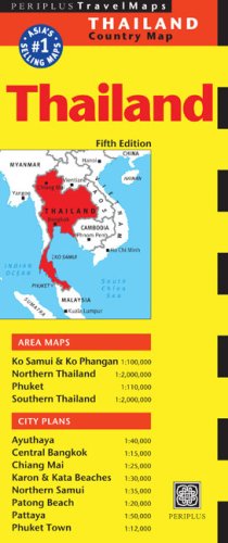 City Travel Guides Discounted  Books : Thailand Periplus Map (Periplus Maps) (Periplus Maps) (Periplus Maps)
