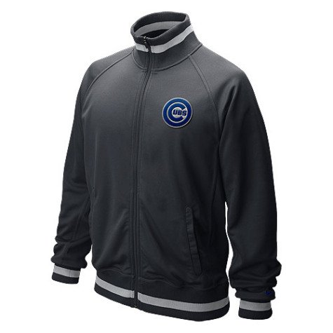 Mens Chicago Cubs Warning Track Jacket - S