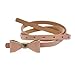 Bestpriceam 1pc Candy Leather Women Skinny Butterfly Bow Waist Belt Waistband