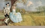 Gainsborough Mr. and Mrs. Andrews about 1750 Kunstdruck