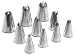 Ateco 811 Closed Star 10 piece Pastry Tip Set in Tube