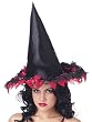 Witch Hat Red Sparkle Halloween Costumes Accessory
