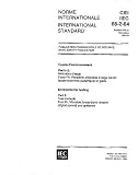 IEC 60068-2-64 Ed. 1.0 b:1993, Environmental testing - Part 2: Test methods - Test Fh: Vibration, broad-band random (digital control) and guidance