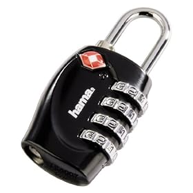 Hama TSA - Lucchetto con combinazione per bagagli