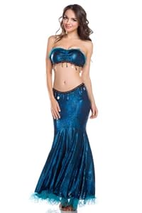 Amour- Carnival Deluxe Women Adult Mermaid Costume Set (V81032)