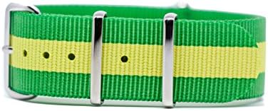 22mm Premium Nylon Strap w/Polished Hardware