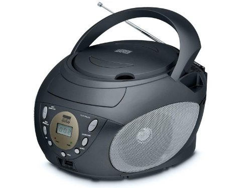new one RD309 tragbare CD/MP3-Radio (CD-R/RW, FM-Tuner, USB)