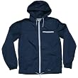 Electric Beggar Men's Fashion Jacket w/ Free B&F Heart Sticker Bundle - Navy