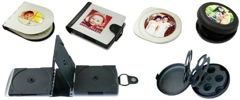4pcs Blank Sublimation CD Case