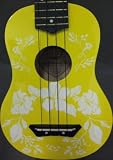  : Leolani Yellow Hibiscus Soprano Ukulele