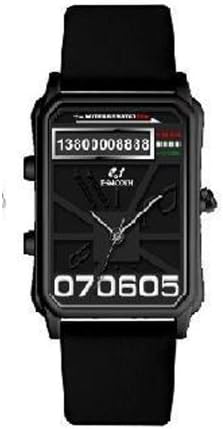 eForfashion New Smart Watch Bluetooth Watch Sync to Android Phone or Iphone Phonebook Message Answer calls (Black)