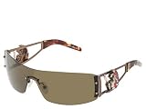 Ed Hardy EHS-026 Rabbit Sunglasses Cocoa Frame
