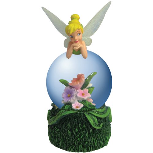 Westland Giftware Disney Tinker Bell Flowers Water Globe, 45mm