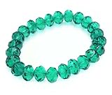 Blue Zircon Single Strand Memory Lane Swarovski Crystal Bracelet