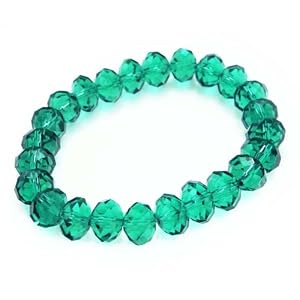 Click here to buy Blue Zircon Single Strand Memory Lane Swarovski Crystal Bracelet by Willowbee.