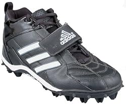 Adidas Boys Grid Iron 3/4 Football Black/White Cleats