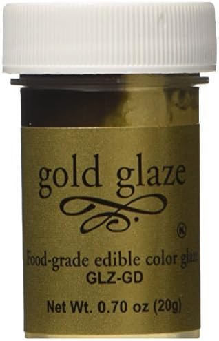 Food Grade Edible Color Cake &amp; Fondant Glaze-gold by Backery Crafts