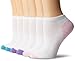 Fruit of the Loom Women's 6 Pack No Show Socks