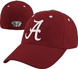Alabama Crimson Tide Dynasty Primary Team Color Fitted Hat - B0000A1CC9