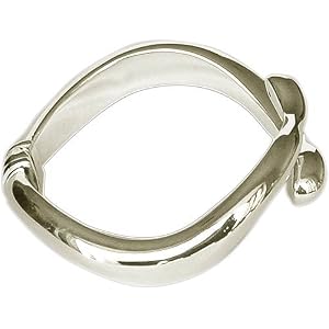 Silver Bracelets for Women Cuff Jewellery 2.5 inches (brclt142a)
