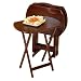 Oversized TV Tables/Snack Trays, Walnut