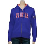 Florida Gators Ladies Royal Blue Satin Stitch Full Zip Hoody Sweatshirt $34.95