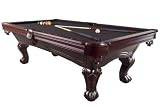 Harvil Bellagio 8 Foot Solid Wood Pool Table with Free Accessory Kit