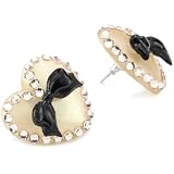 TARINA TARANTINO Classic Nude Lucite Post Hear
