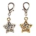 Pet Supplies : A Two-tone Star Bell Charm (A Bell with Two Different Looks)