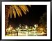 South Bank Parklands at Night, Brisbane, Queensland, Australia Framed Photographic Poster Print by David Wall, 49x39