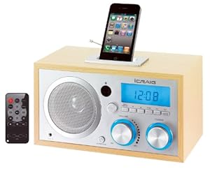 Craig Retro iPod/iPhone Docking Clock Radio (CMB3215)