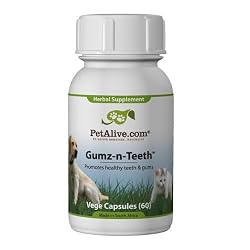 PetAlive Gumz-n-Teeth for Healthy Pet Gums and Teeth (60 Caps)