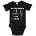 All You Need is Love Math Cotton Infant Bodysuit Playsuit Union Suit Baby Short-Sleeve Bodysuit