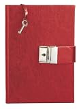 The Secret Diary Journal, Lined, Key and Lock Closure, Red, (2011 Edition)
