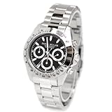 [ダニエル・ミューラー]DANIEL MULLER 腕時計 クロノグラフ メンズウォッチ DM-2003BK シルバー×ブラック メンズ