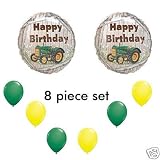 John Deere LIKE Farm tractor Birthday Party Balloons Decorations Supplies