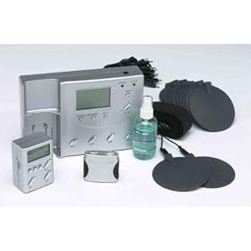 The Beauty Works Ltd BT-12 - Dispositif d'�lectro-musculation, 12 �lectrodes - Argent - 15 x 4 x 21,5 cm